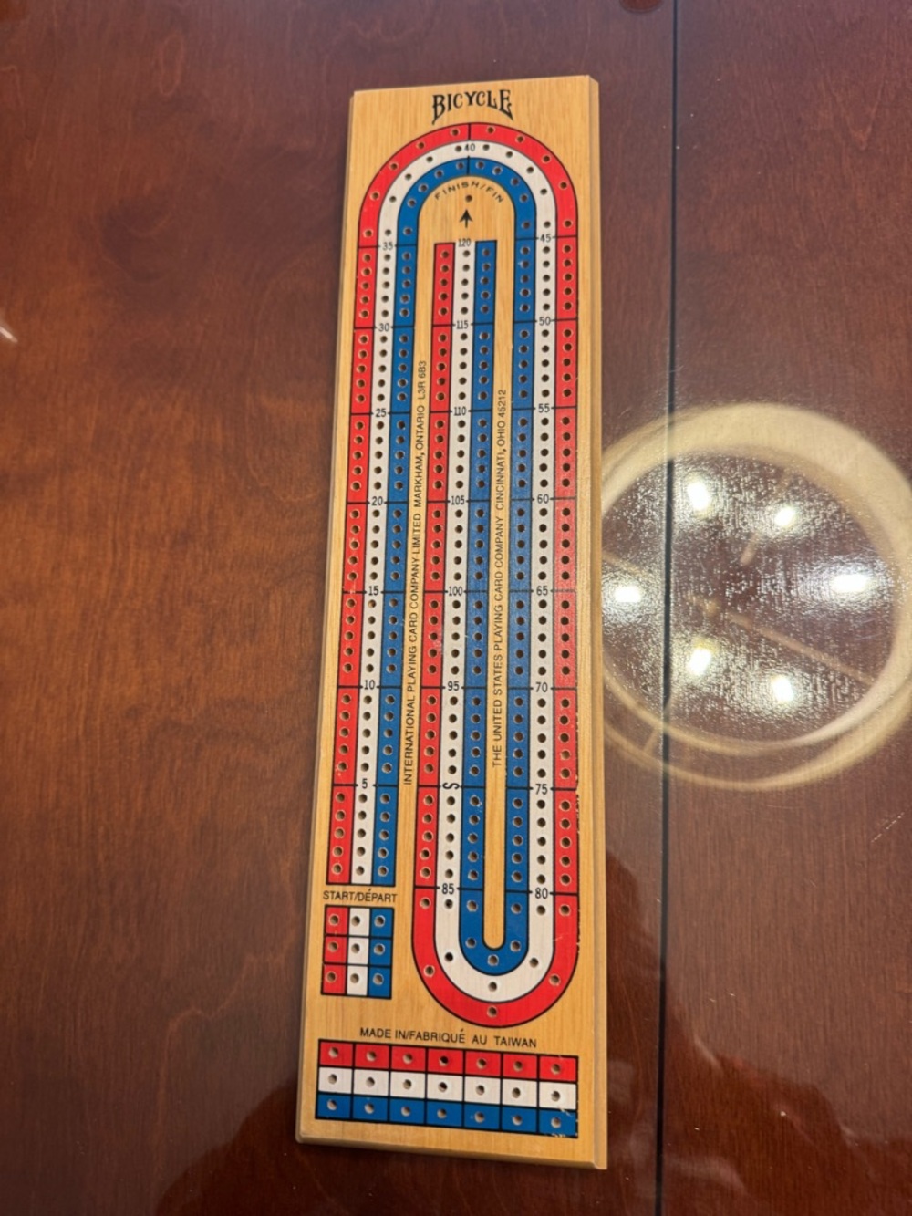 Wooden crib board bicycle